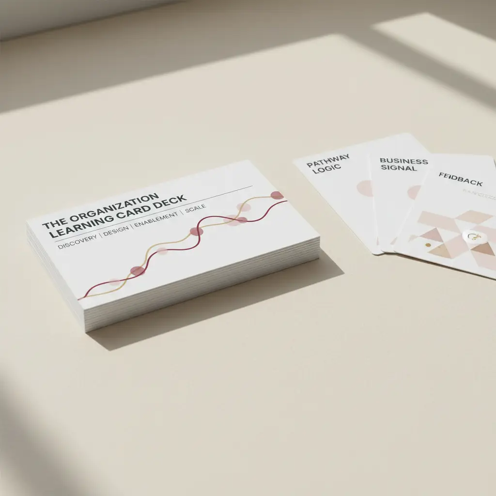 The Organization Learning Card Deck Mockup
